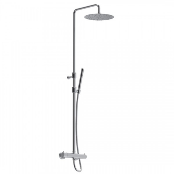 Giulini Giovanni Ego zestaw natryskowy termostatyczny deszczownica 25 cm chrom 8225SWC-S-25X