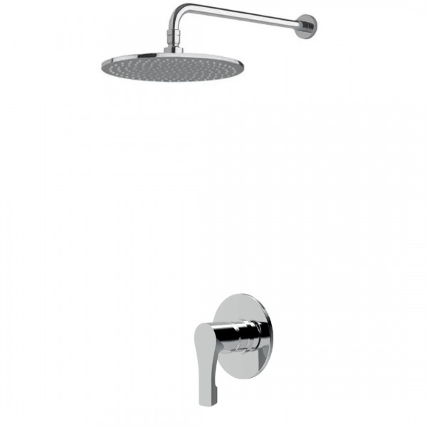 Giulini Giovanni Ego zestaw prysznicowy podtynkowy deszczownica 20 cm chrom Ego65DES20