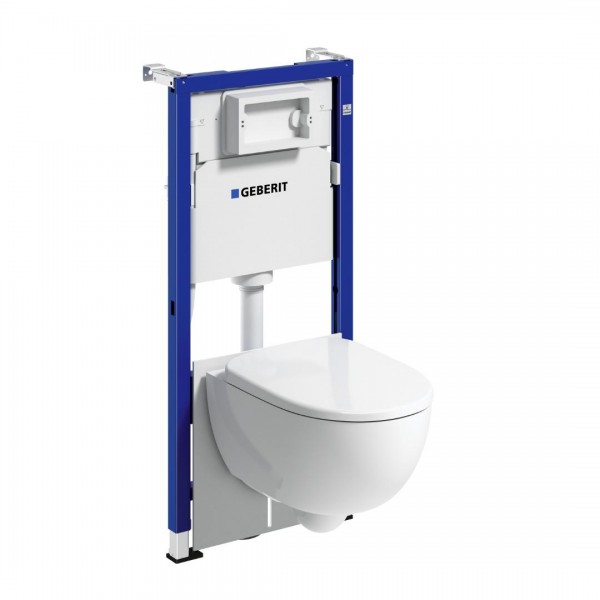 Geberit Duofix Basic Nova Pro Premium krótka zestaw 118.347.00.1