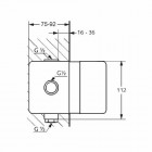 Kludi element podtynkowy 38625