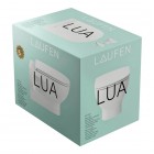 Laufen Lua Basic miska WC wisząca bezkołnierzowa z deską wolnoopadającą biała H8660810000001