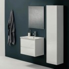 Laufen Lani słupek wiszący 165 cm prawy biały mat H4037221122601