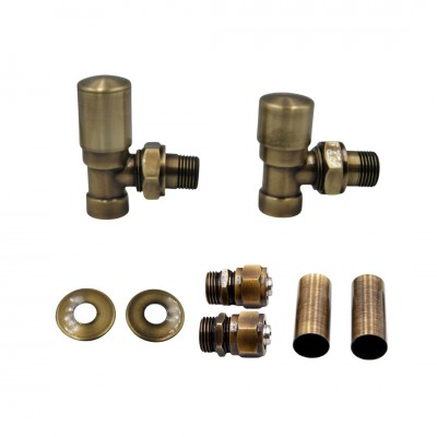 Vario Term Swing All in One zestaw zaworów regulacyjnych mosiądz antyczny AZIS11/FK(PEX)