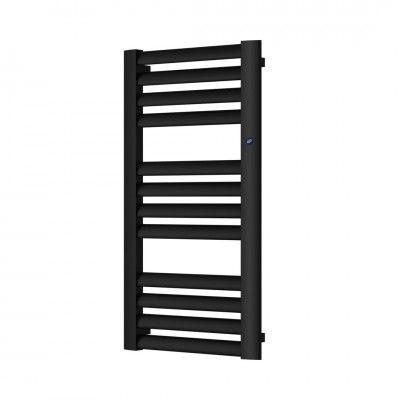 Instal Projekt Makao grzejnik łazienkowy 120,5x57,7 cm czarny mat MAK-60/120C31