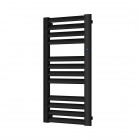 Instal Projekt Makao grzejnik łazienkowy 120,5x57,7 cm czarny mat MAK-60/120C31