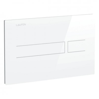 Laufen Lis przycisk spłukujący elektroniczny szkło białe H8956630000001