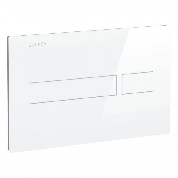 Laufen Lis przycisk spłukujący elektroniczny szkło białe H8956630000001