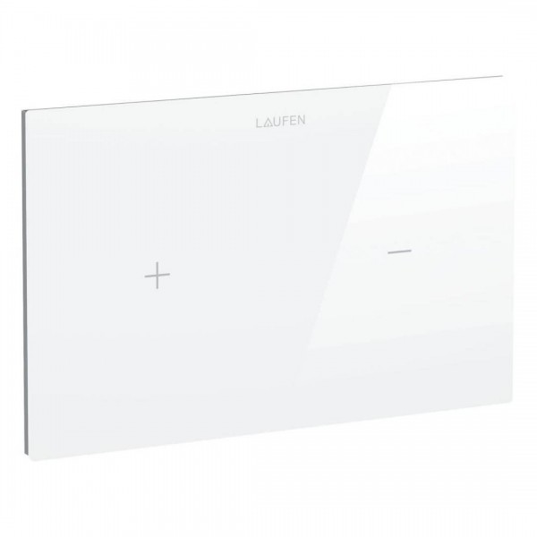 Laufen Lis przycisk spłukujący elektroniczny szkło czarne H8956640000001