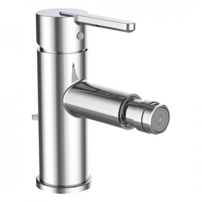 Laufen Lua bateria bidetowa stojąca z korkiem chrom H3410810041141