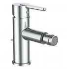 Laufen Lua bateria bidetowa stojąca z korkiem chrom H3410810041141