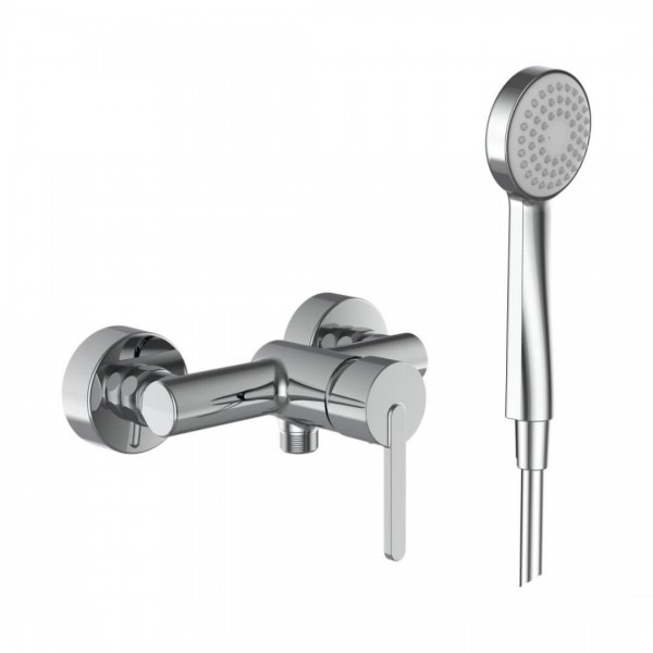 Laufen Lua bateria prysznicowa ścienna chrom H3310810041311