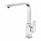 Tres Cuadro Tres bateria umywalkowa wylewka łamana wysokość 280 mm