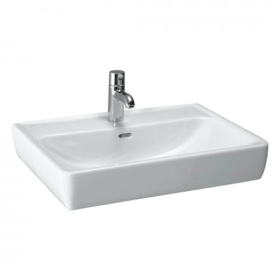 Laufen Pro A LCC umywalka ścienna 55x48 cm szlifowany spód biała H8179510001041