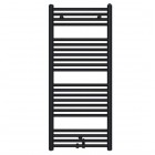 Zehnder Klaro grzejnik łazienkowy 114,6x50 cm czarny mat