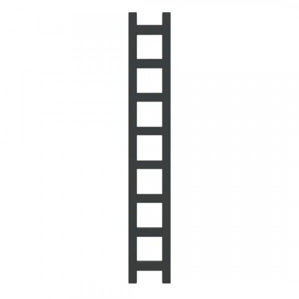 Terma Easy grzejnik łazienkowy 128x20 cm czarny mat WGEAS128020K9M5SX