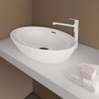 Laufen Pro B umywalka nablatowa 52x39 cm z przelewem biała H8129640001091
