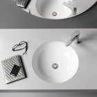 Laufen Pro B umywalka podblatowa 46,5x47 cm szlifowana biała H8189620001091