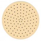 Oltens Molle kompletny zestaw prysznicowy podtynkowy deszczownica 30 cm złoty połysk 36600800