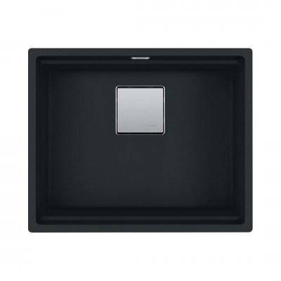 OUTLET Franke Kanon KNG 110-52 zlewozmywak 56x46 cm Fragranit+ czarny mat 125.0633.002
