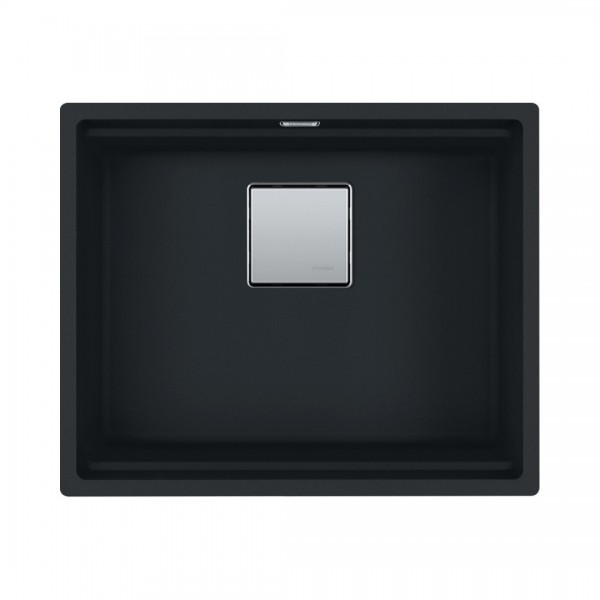 OUTLET Franke Kanon KNG 110-52 zlewozmywak 56x46 cm Fragranit+ czarny mat 125.0633.002