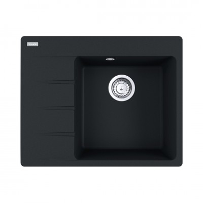 Franke Centro CNG 611-62 TL zlewozmywak 62x50 cm komora z prawej Fragranit+ czarny mat 114.0633.124 Franke Centro CNG 611-62 TL zlewozmywak 62x50 cm komora z prawej Fragranit+ czarny mat 114.0633.124