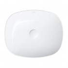 Omnires Portland umywalka nablatowa 47x39 cm biały połysk PORTLAND475BP