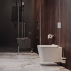 Omnires Boston zestaw WC podtynkowy 4w1 przycisk chrom BOSTONSETBPCR