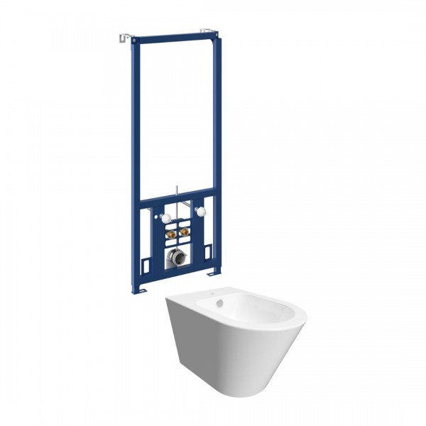Omnires Tampa bidet wiszący ze stelażem TAMPASET2BP