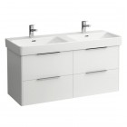 Laufen Base szafka podumywalkowa podwójna 116 cm biały połysk H4024941102611