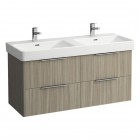 Laufen Base szafka podumywalkowa podwójna 116 cm wiąz jasny H4024941102621