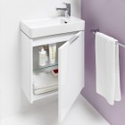 Laufen Base szafka podumywalkowa 47 cm prawa biały połysk H4021021102611