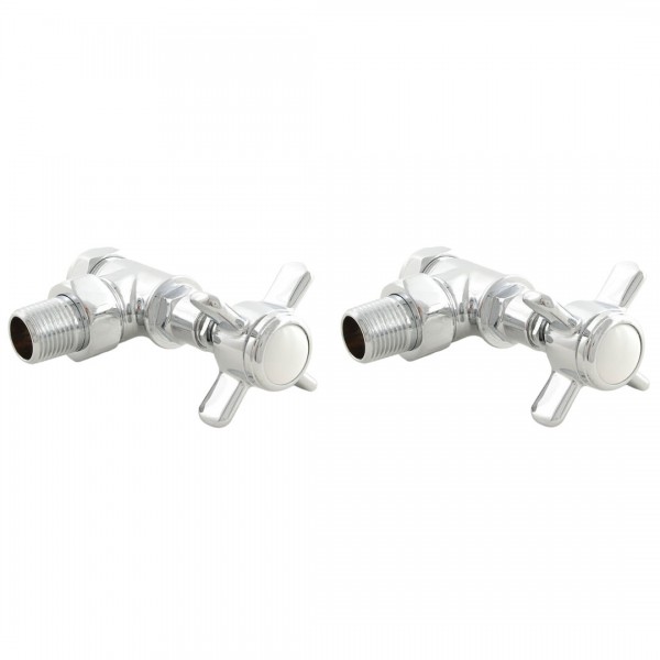 Imers Retro zestaw regulacyjny kątowy chrom 1710/CHB