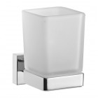 Omnires Lift kubek szkło/chrom 8158CR