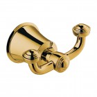 Omnires Art Line haczyk podwójny retro złoty połysk AL53120GL