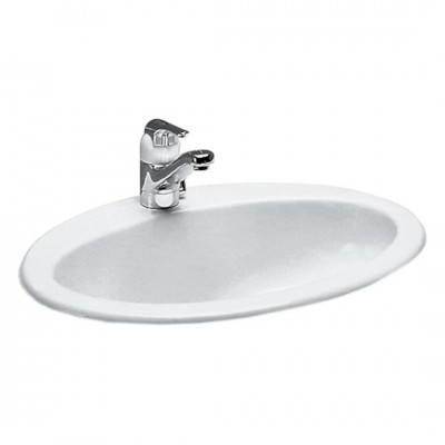 Laufen Indova umywalka wpuszczana 57x45 cm biała H8113910000001