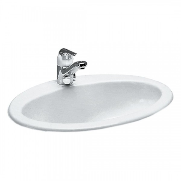 Laufen Indova umywalka wpuszczana 57x45 cm biała H8113910000001