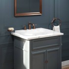 Omnires Art Line mydelniczka z uchwytem miedź antyczna AL53420ORB