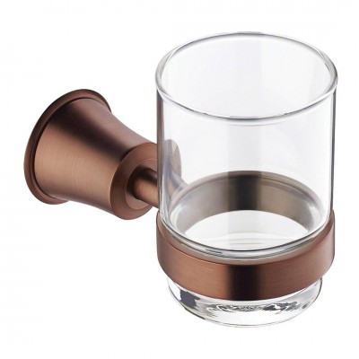 Omnires Art Line kubek szkło/miedź antyczna AL53320ORB Omnires Art Line kubek szkło/miedź antyczna AL53320ORB