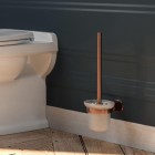 Omnires Art Line szczotka WC wisząca retro miedź antyczna AL53620ORB