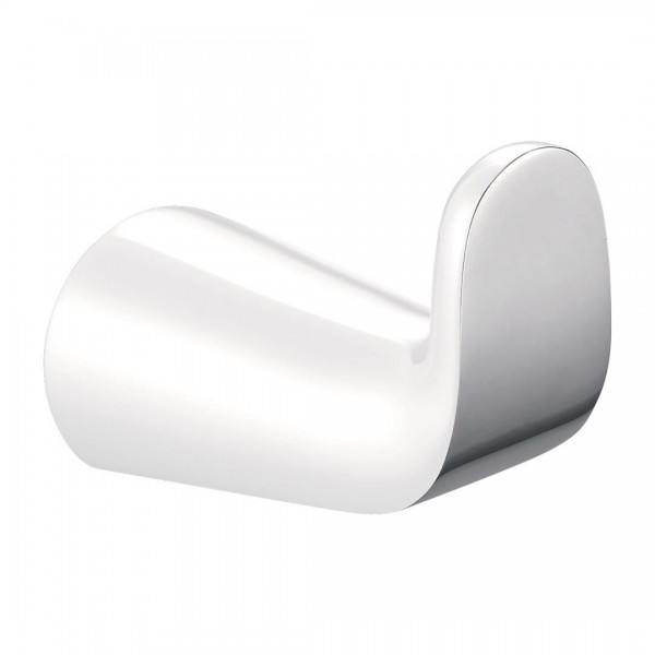 Omnires Saco haczyk chrom/biały SA54110CRB