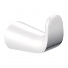 Omnires Saco haczyk chrom/biały SA54110CRB