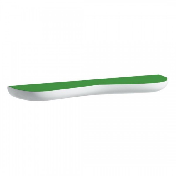 Laufen Flora Kids półka ceramiczna 55 cm biały/zielony H8770310720001