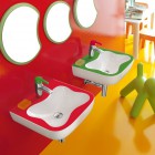 Laufen Flora Kids lustro 30x37,5 cm zielone H4616120034721
