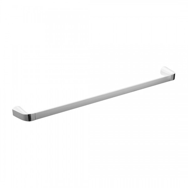 Omnires Saco wieszak na ręcznik 63 cm pojedynczy chrom/biały SA54216CRB