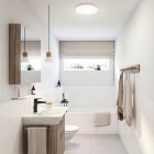 Laufen Laurin bateria umywalkowa stojąca czarny mat HF500704428000