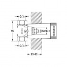 Grohe element wewnętrzny zaworu
