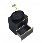 Elita Meble Soho szafka podumywalkowa 60 cm czarny mat 168740