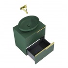 Elita Meble Soho szafka podumywalkowa 60 cm zielony mat 169081