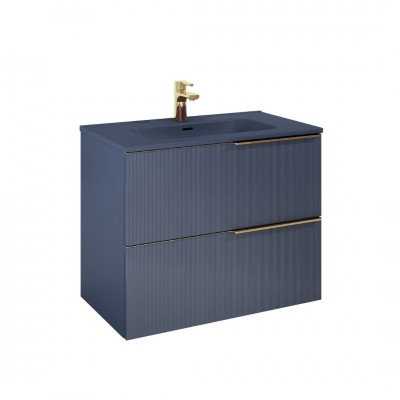 Elita Meble Soho szafka podumywalkowa 80 cm granatowy mat 169084