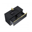 Elita Meble Soho szafka podumywalkowa 100 cm czarny mat 168746